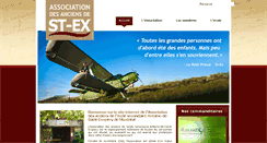 Desktop Screenshot of anciens-de-st-ex.org